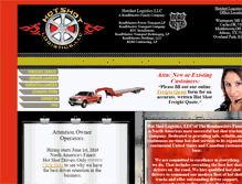 Tablet Screenshot of hotshotlogistics.net